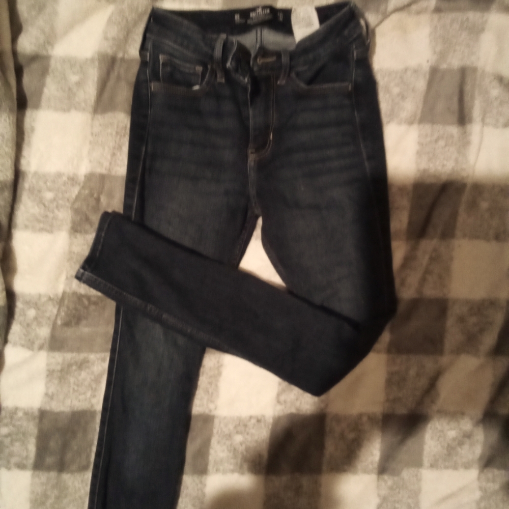 Hollister size 0s women's jeans mid rise straight leg